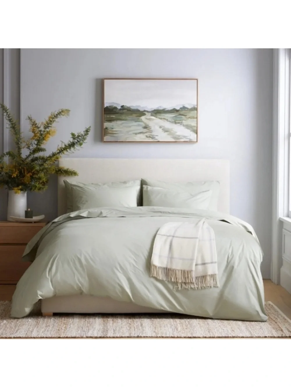 Quince Organic Cotton twin duvet cover